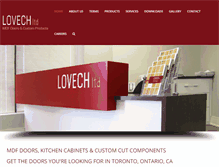 Tablet Screenshot of lovech.ca